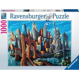 168125 Ravensburger puzzel Welkom in New York 1000 stukjes