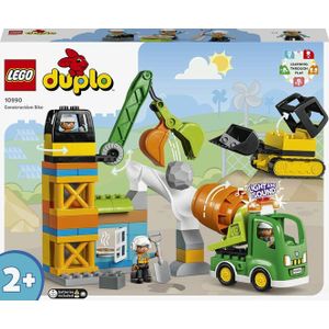 LEGO DUPLO Stad Bouwplaats Speelgoed voor Peuters - 10990