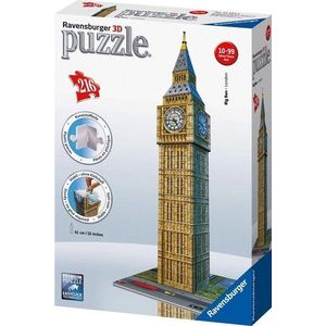 3D Big Ben Puzzel (216 stukjes)