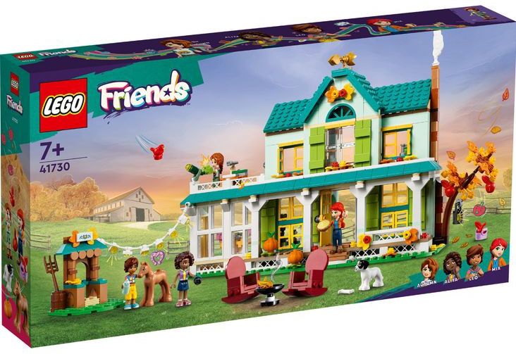 LEGO Friends Autumns Hui - Poppenhuis Speelset met Minipoppetjes en Accessoires - 41730