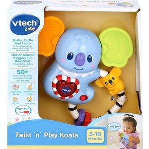 VTech Baby Mijn Koala Rammelaar - Educatief Babyspeelgoed - Liedjes en Geluiden - Van 3 tot 36 Maanden