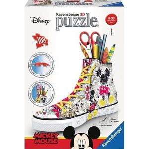 Sneaker Mickey Mouse (108 stukjes) - 3D Puzzel
