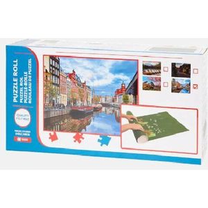 34425 Euro Toys Puzzelrol Met Puzzel Grachten Panden 1000 Stukjes