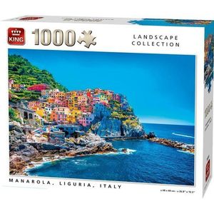 King Legpuzzel Manarola Liguria Italië 1000 Stukjes