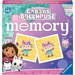 Ravensburger Gabby's Dollhouse Memory - Speelplezier voor jonge geesten vanaf 3 jaar!