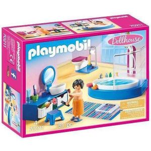 PLAYMOBIL Dollhouse Badkamer met Ligbad - 70211