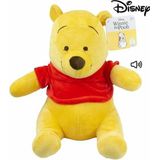 Disney pluche knuffel Pooh beer uit Winnie de Pooh - stof - 30 cm - Bekende cartoon figuren