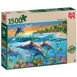 16312 Jumbo Premium Collection Puzzel Dolfijn Bay 1500 stukjes