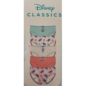 09573 Disney Stitch Meisjes Slips  5 stuks Maat 110-116