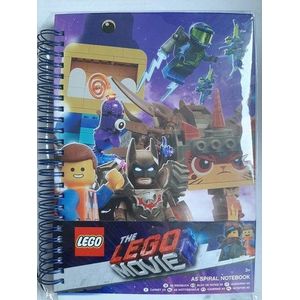 15835 Lego Movie Notebook - notitieboek - schrift - ringband - A5