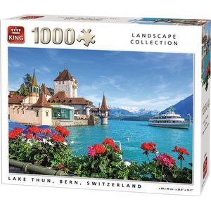 Tunnersee Zwitserland puzzel, 1000 stukjes