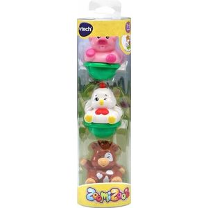 VTech ZoomiZooz Tuimeldiertjes - Boerderij Diertjes - Speelfiguren - 3 Stuks