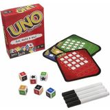 24353 Mattel Uno Roll & Write Dice Game