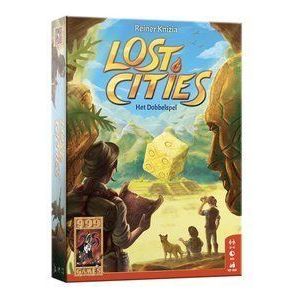 999 Games Lost Cities: Het Dobbelspel - Speel met 1-3 spelers en verzamel expeditietegels!