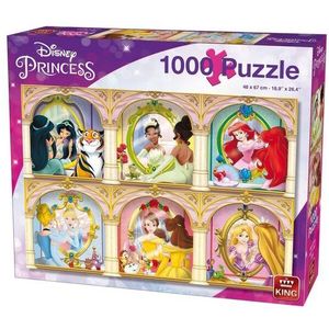 Disney Puzzel 1000 Stukjes - Mirror Mirror - King Legpuzzel (1000 stukjes, Disney thema)