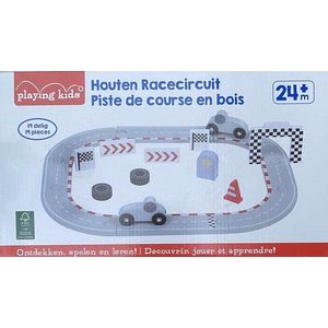 34006 Houten racecircuit speelgoed Playing kids