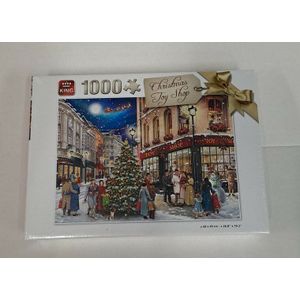 King Kerstpuzzel Christmass Toy Shop 1000 stukjes