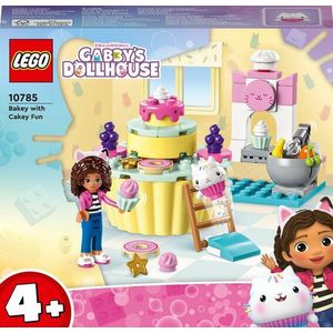 LEGO Gabby's Dollhouse Bakken met Cakey - 10785