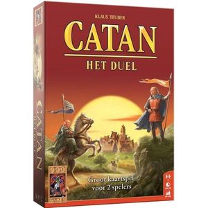 999 Games Catan Het Duel Kaartspel - Voor 2 spelers, met 3 themasets en nieuwe verpakking