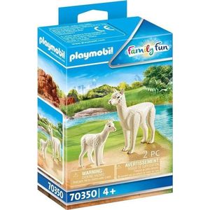 PLAYMOBIL Family Fun Alpaca met baby - 70350