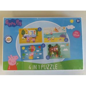 39684 Peppa Pig 4in1 Puzzel Ice Cream