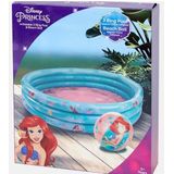 84113 Disney Princess 3-rings Opblaasbaar Zwembadje met Strandbal  Ø 100cm