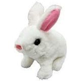 72587 Pluche Wit Konijn met wortel