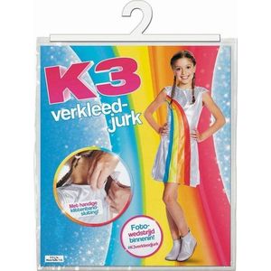 Susteen Vertrek naar Melodieus K3-regenboog-jurkje Meisjes Verkleedjurken kopen? | Mooie carnavalsjurken |  beslist.nl