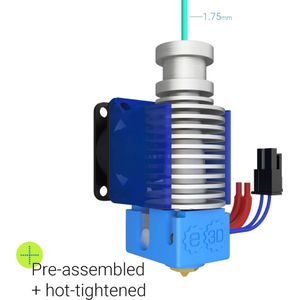 E3D V6 All-Metal Hotend Direct Drive - 1.75 mm - 24V pre-assembled