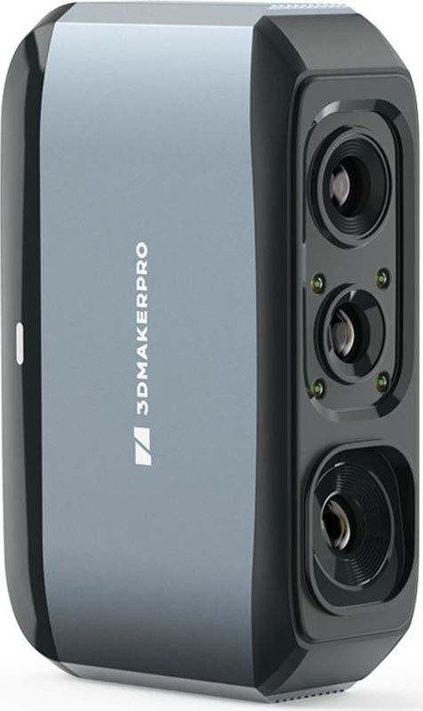 3DMakerpro Moose - 3D-scanner - Blauw - AI-ondersteund - 0,03 mm nauwkeurigheid