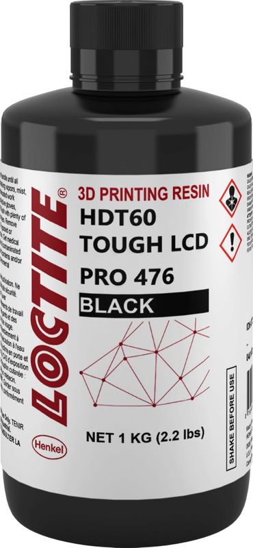 LOCTITE - Pro476 HDT60 - Technisch Plastic - Zwart - 1.000 g