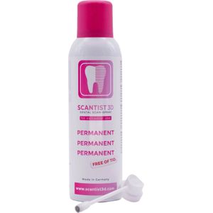 SCANTIST 3D Permanent Spray - 200 ml - Dental Scanspray - Voor Extraoraal Gebruik