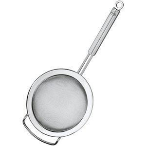 Rösle Keukenzeef met ronde handgreep - 12 cm - Zilver