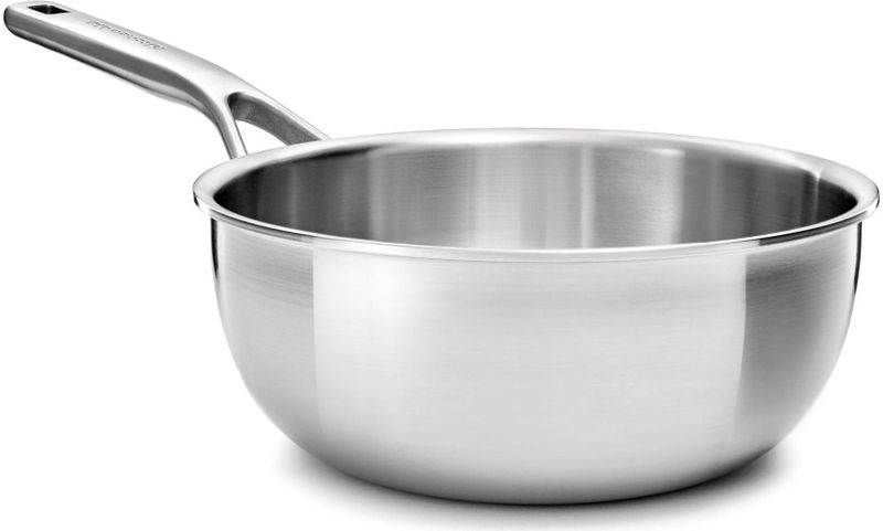 KitchenAid - Conische Sauteuse - Multi-Ply RVS - Ø24cm - 3.7L