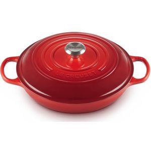 Le Creuset Campagnard Signature 'Kersenrood' ø30cm / 3.5L