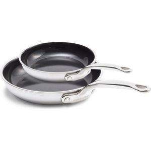 GreenPan Première Koekenpannenset Ø20cm & Ø28cm - Tri-ply - PFAS-vrij