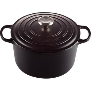 Le Creuset Braadpan hoog Mat Zwart 24cm