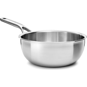 KitchenAid Multi-Ply RVS Steelpan - ø20 cm - 2,3L - inductie - PFAS-vrij