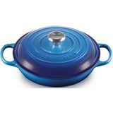 Le Creuset Campagnard Signature 'Azure' ø26cm / 2.2L