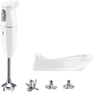 Bamix draadloze staafmixer / keukenmachine - 3 snelheden - Cordless Plus Wit