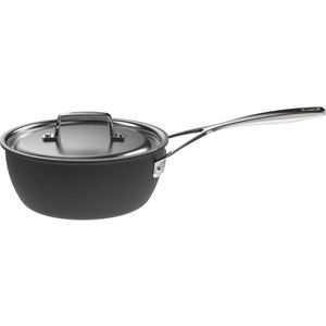 Demeyere Black 5 Conische steelpan sauteuse met deksel 20 cm - 2 l