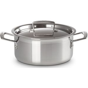 Le Creuset Kookpan 'Classic 3-ply RVS' Ø20cm / 3L