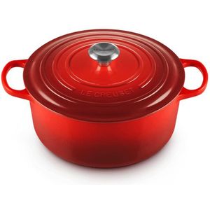 Le Creuset Braadpan Signature 'Kersenrood' ø28cm / 6.7L