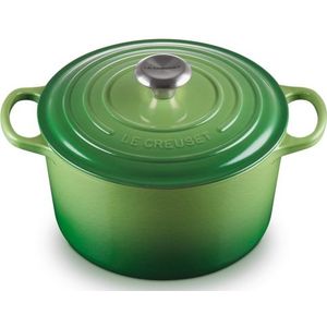 Le Creuset Braadpan Hoog 'Bamboo groen' ø24cm / 5L