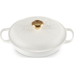 Le Creuset Campagnard Sneeuwvlokken Signature 26cm / 2.2L