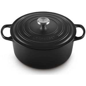 Le Creuset Braadpan Signature 'Mat Zwart' ø28cm / 6.7L