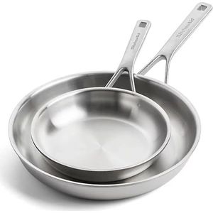 KitchenAid Multiply Pannenset - 20/28 cm - RVS