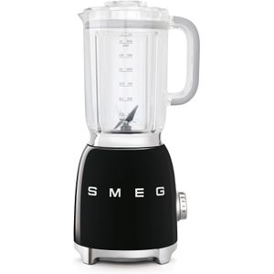 SMEG BLF03BLEU - Blender - Zwart - 800W - 1,5L - Jaren '50 Stijl