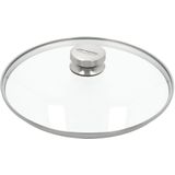 Demeyere Glazen Deksel met RVS Cirkel - 28 cm: Duurzaam en Stijlvol!