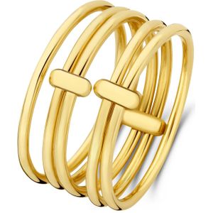 Isabel Bernard Cour d'Honneur Adora 14 karaat gouden 5-delige multi ring voor dames